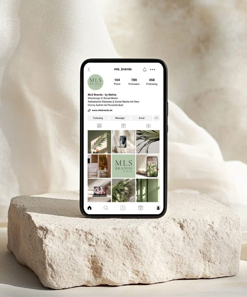 Social Media Feed Beispiel